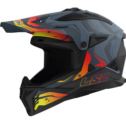 CASCO LS2 FAST II WASH MATT/DARK GREY