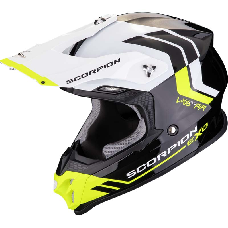 CASCO SCORPION VX-16 EVO AIR FUSION BLACK/YELLOW FLUO