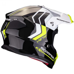 CASCO SCORPION VX-16 EVO AIR FUSION BLACK/YELLOW FLUO