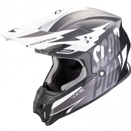 CASCO SCORPION VX-16 EVO AIR SLANTER BLACK MATT/GREY