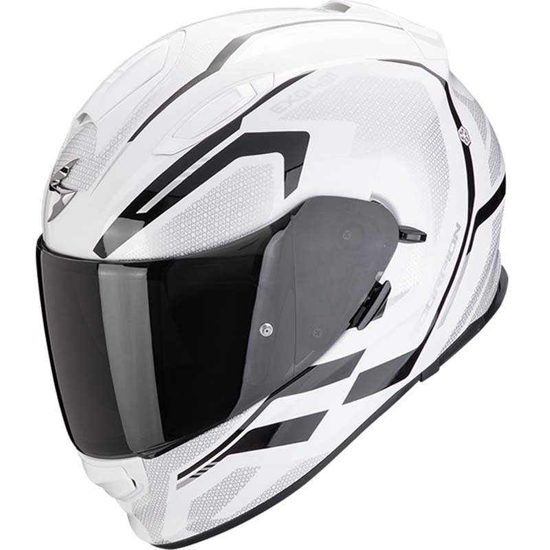 CASCO SCORPION EXO-491 KRIPTA WHITE/BLACK