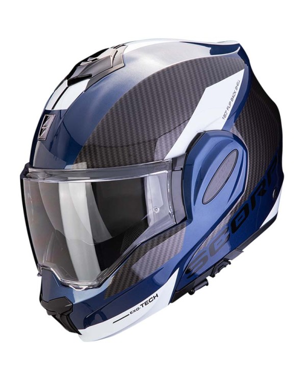 CASCO SCORPION EXO-TECH EVO TEAM BLUE/BLACK/WHITE