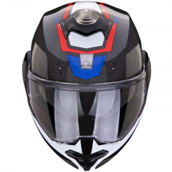 CASCO SCORPION EXO-TECH EVO CARBON ROVER BLACK/RED/BLUE