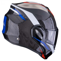 CASCO SCORPION EXO-TECH EVO CARBON ROVER BLACK/RED/BLUE