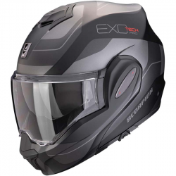 CASCO SCORPION EXO-TECH EVO PRO COMMUTA MATT BLACK/SILVER