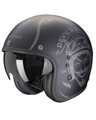 CASCO SCORPION BELFAST EVO ROMEO MATT BLACK/SILVER
