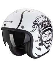 CASCO SCORPION BELFAST EVO ROMEO MATT WHITE/BLACK