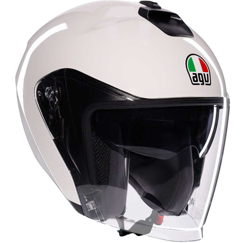 CASCO AGV IRIDES MATERIA WHITE