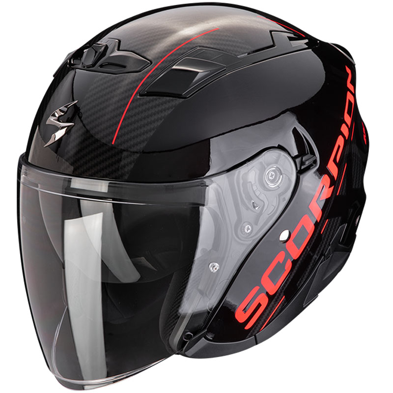 CASCO SCORPION EXO-230 QR BLACK/RED