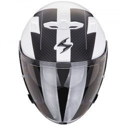 CASCO SCORPION EXO-230 QR MATT WHITE/BLACK