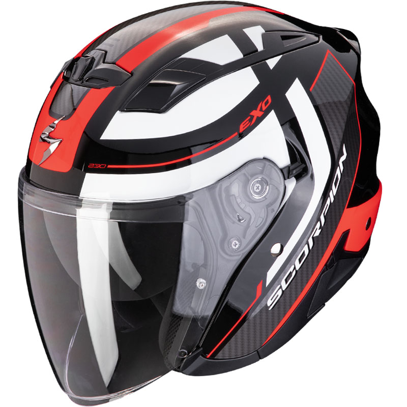 CASCO SCORPION EXO-230 PUL BLACK/RED