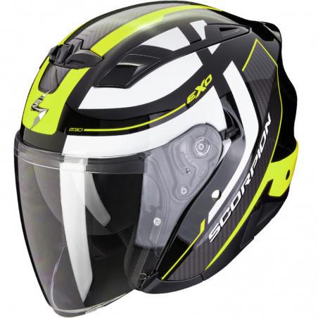 CASCO SCORPION EXO-230 PUL BLACK/NEON YELLOW