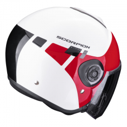 CASCO SCORPION EXO-CITY II MALL WHITE/RED