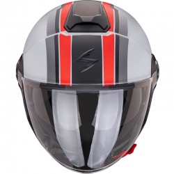 CASCO SCORPION EXO-CITY II VEL MATT GREY/RED