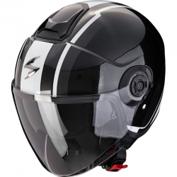 CASCO SCORPION EXO-CITY II VEL METAL BLACK/WHITE