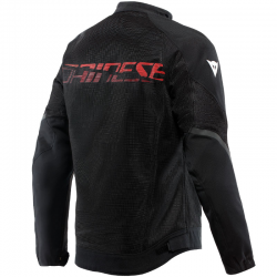 CHAQUETA DAINESE HEROSPHERE TEX JACKET NEGRO/ROJO DIAMANTE