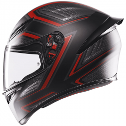 CASCO AGV K1 S SLING MATT BLACK/RED