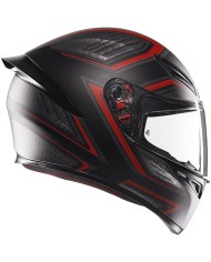 CASCO AGV K1 S SLING MATT BLACK/RED