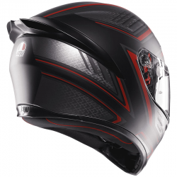 CASCO AGV K1 S SLING MATT BLACK/RED