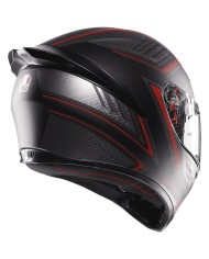 CASCO AGV K1 S SLING MATT BLACK/RED