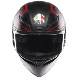 CASCO AGV K1 S SLING MATT BLACK/RED