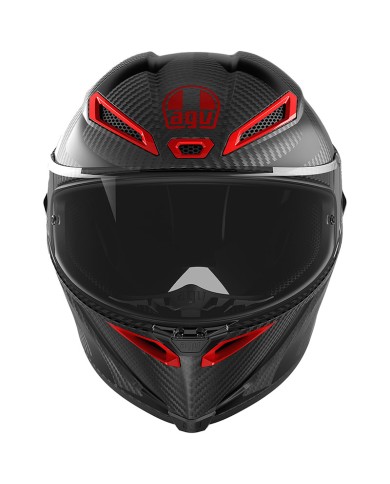 CASCO AGV PISTA GP RR E2206 INTREPIDO MATT CARBON/BLACK/RED