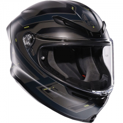 CASCO AGV K6 S ENHANCE MATT GREY/YELLOW FLUO