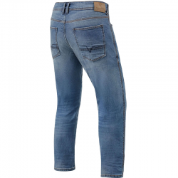 PANTALONES VAQUEROS REVIT DETROIT L34 AZUL GASTADO