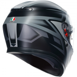 CASCO AGV K3 E2206 COMPOUND MATT BLACK/GREY