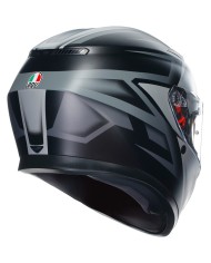 CASCO AGV K3 E2206 COMPOUND MATT BLACK/GREY