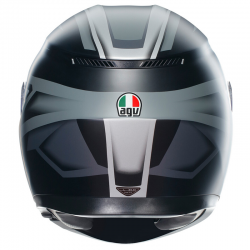 CASCO AGV K3 E2206 COMPOUND MATT BLACK/GREY