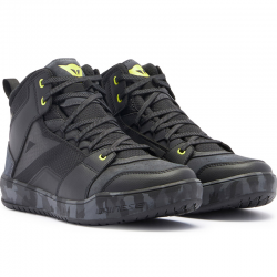 ZAPATILLAS DAINESE SUBURB D-WP BLACK/CAMO/ACID YELLOW