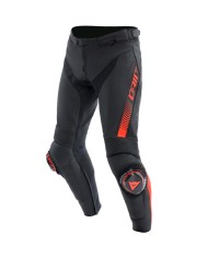 PANTALONES DAINESE SUPER SPEED BLACK/RED FLUO | Pantalones de moto | %brands%