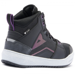 ZAPATILLAS DAINESE SUBURB D-WP LADY BLACK/WHITE/METAL PURPLE