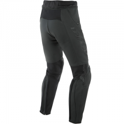 PANTALONES DAINESE PONY 3 PIEL PERFORADOS BLACK-MATT