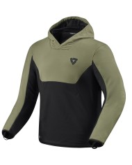 SUDADERA REVIT ANDON NEGRO/VERDE