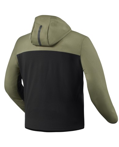 SUDADERA REVIT ANDON NEGRO/VERDE