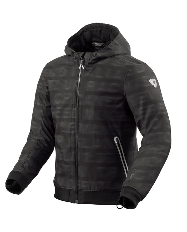 CHAQUETA REVIT SAROS WB NEGRO/ANTRACITA | Invierno de moto | %brands%