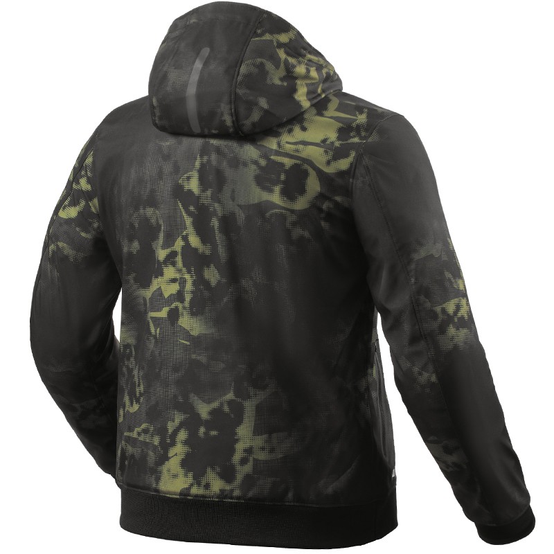 CHAQUETA REVIT SAROS WB NEGRO/VERDE OSCURO | Invierno de moto | %brands%