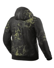 CHAQUETA REVIT SAROS WB NEGRO/VERDE OSCURO | Invierno de moto | %brands%