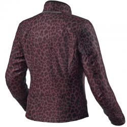 CHAQUETA REVIT SHADE H2O LADY LEOPARD RED