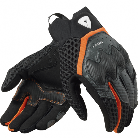 GUANTES REVIT VELOZ BLACK/ORANGE