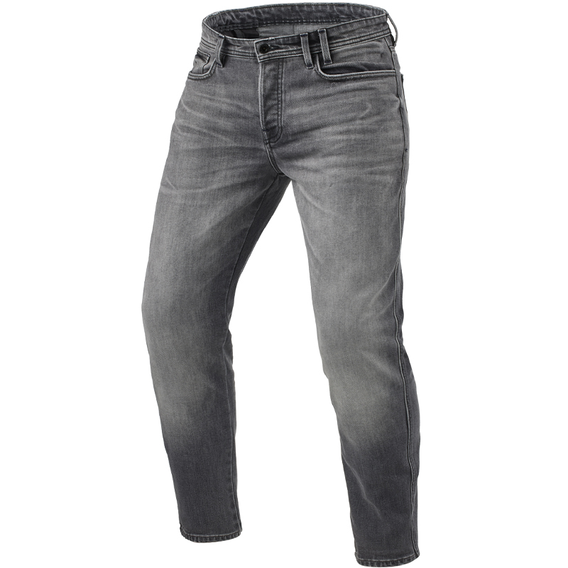 PANTALONES VAQUEROS REVIT ORTES TF GRIS MEDIO GASTADO