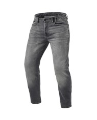 PANTALONES VAQUEROS REVIT ORTES TF L34 GRIS MEDIO GASTADO | Pantalones de moto | %brands%