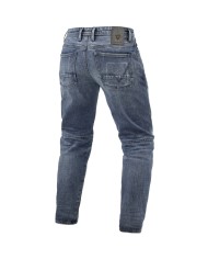 PANTALONES VAQUEROS REVIT RILAN TF L34 MEDIUM BLUE VINTAGE | Pantalones de moto | %brands%