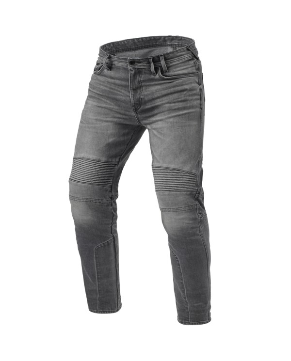 PANTALONES VAQUEROS REVIT MOTO 2 TF L34 GRIS MEDIO GASTADO | Pantalones de moto | %brands%