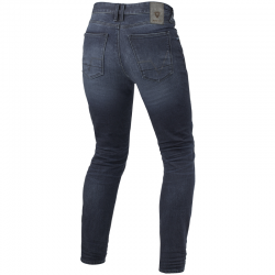 PANTALONES VAQUEROS REVIT CARLIN SK AZUL OSCURO GASTADO