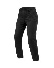 PANTALONES VAQUEROS REVIT VIOLET LADY BF L32 BLACK TIRO LARGO | Revit de moto | %brands%