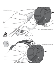 PACK SW-MOTECH DE ALFORJAS Y SEPARADORES PRO BLAZE YAMAHA BC.HTA.06.740.30301