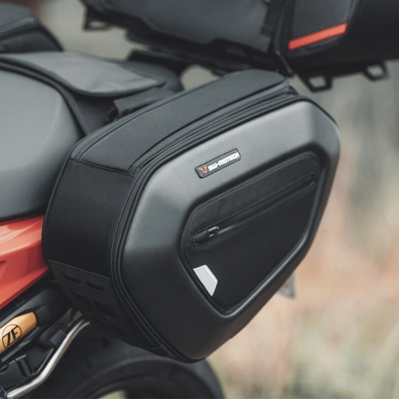 PACK SW-MOTECH DE ALFORJAS Y SEPARADORES PRO BLAZE H DUCATI BC.HTA.22.740.30901 | Alforjas de moto | %brands%